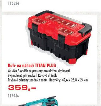Kufr na nářadí TITAN PLUS