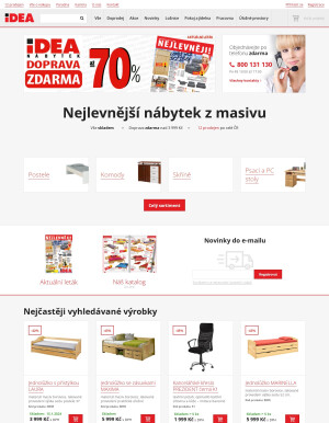 akční leták IDEA nábytek 5.12.2023-11.12.2023