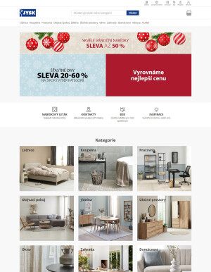 akční leták Jysk 5.12.2023-11.12.2023