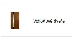 Vchodové dveře