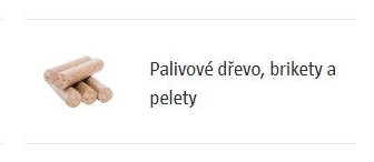 Palivové dřevo, brikety a pelety