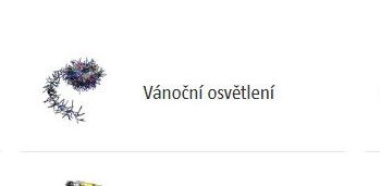 Vánoční osvětlení