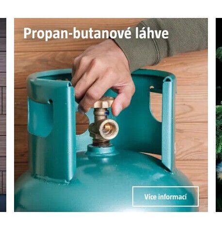 Propan-butanové láhve