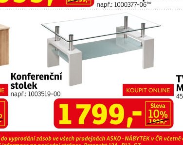 Konferenční stolek
