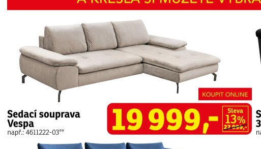 Sedací souprava Vespa