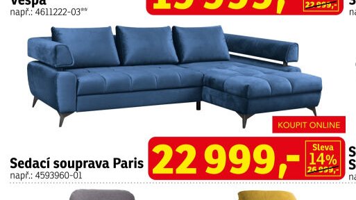 Sedací souprava Paris