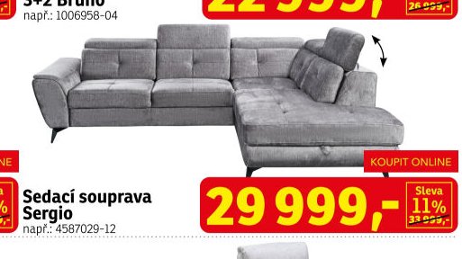 Sedací souprava Sergio