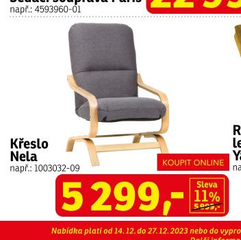 Křeslo Nela