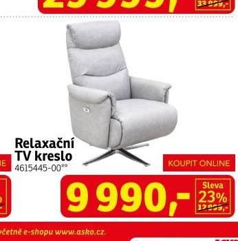 Relaxační TV kreslo