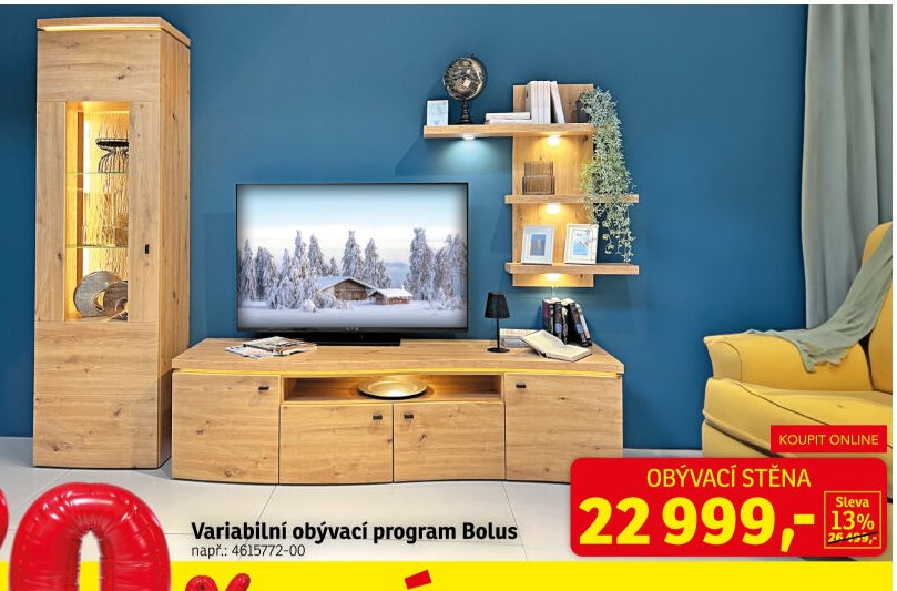 Variabilní obývací program Bolus