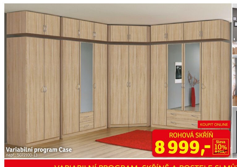 Variabilní program Case