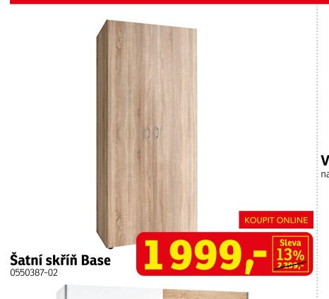 Šatní skříň Base