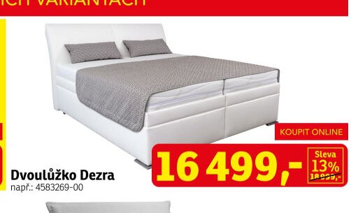 Dvoulůžko Dezra