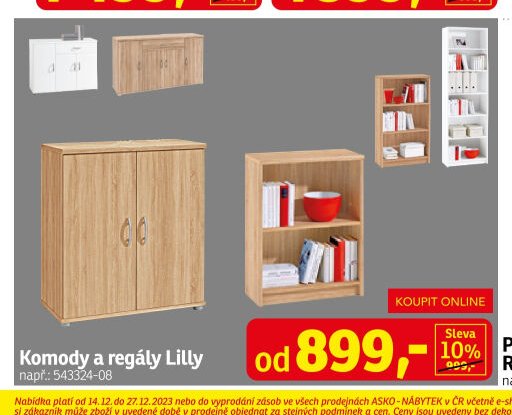 Komody a regály Lilly