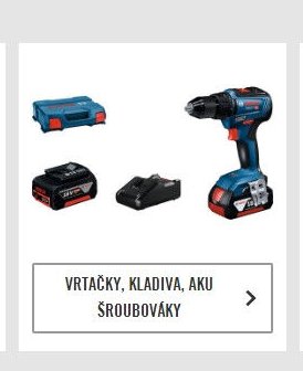 VRTAČKY, KLADIVA, AKU ŠROUBOVÁKY