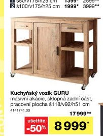 Kuchyňský vozík GURU