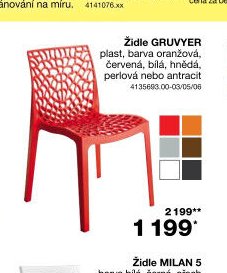 Židle GRUVYER