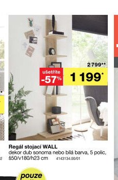 Regál stojací WALL
