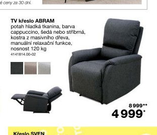 TV křeslo ABRAM