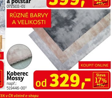 Koberec Mossy