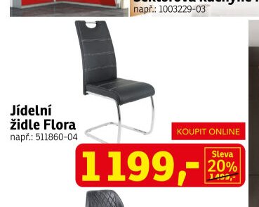 Jídelní židle Flora