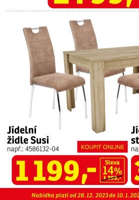 Jídelní židle Susi