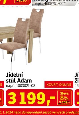 Jídelní stůl Adam