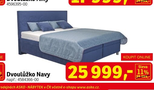 Dvoulůžko Navy