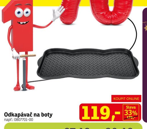 Odkapávač na boty
