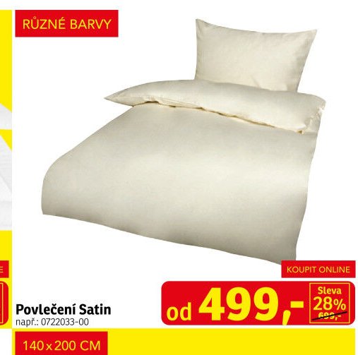 Povlečení Satin