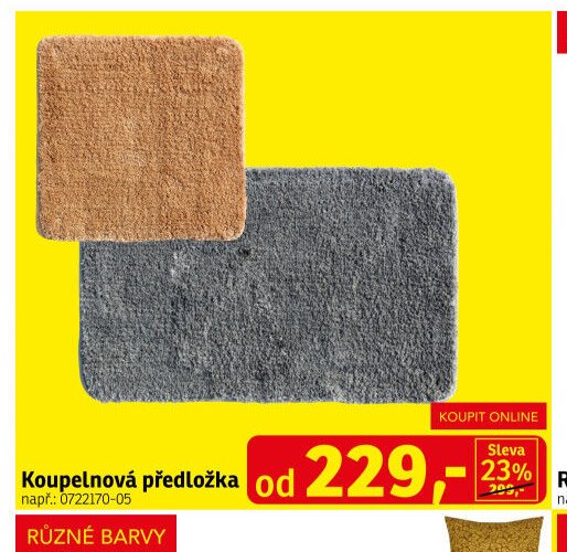 Koupelnová předložka