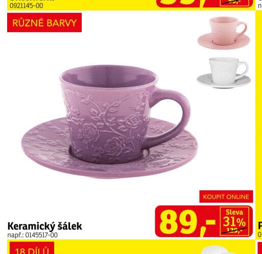 Keramický šálek