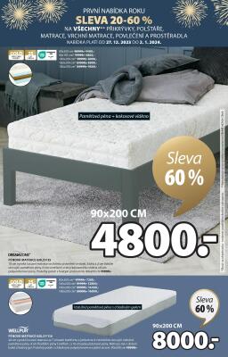 akční leták Jysk 27.12.2023-6.1.2024