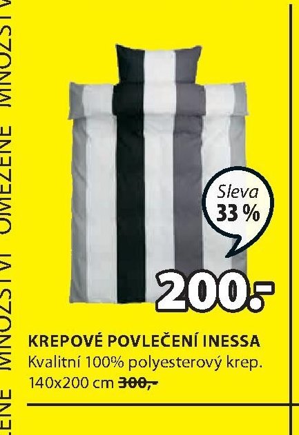 KREPOVÉ POVLEČENÍ INESSA