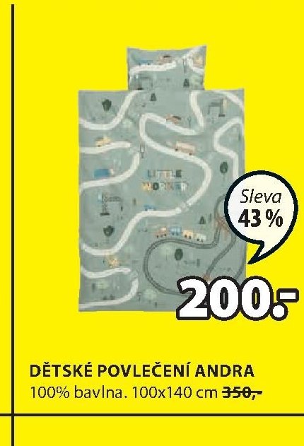 DĚTSKÉ POVLEČENÍ ANDRA