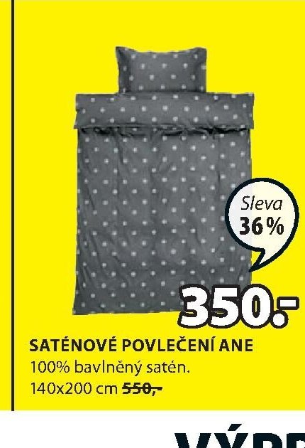 SATÉNOVÉ POVLEČENÍ ANE