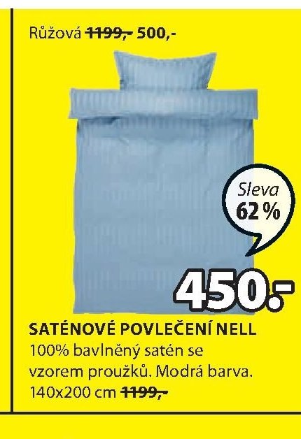 SATÉNOVÉ POVLEČENÍ NELL