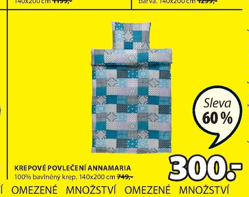 KREPOVÉ POVLEČENÍ ANNAMARIA
