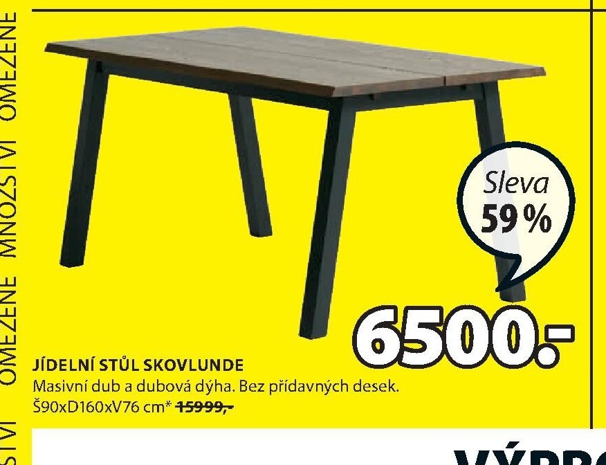 JÍDELNÍ STŮL SKOVLUNDE