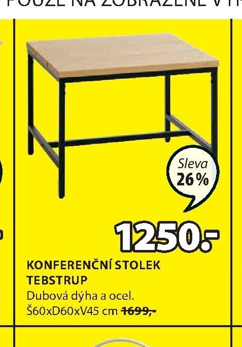 KONFERENČNÍ STOLEK TEBSTRUP