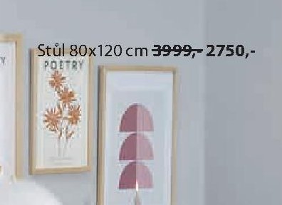 Stůl 80x120 cm