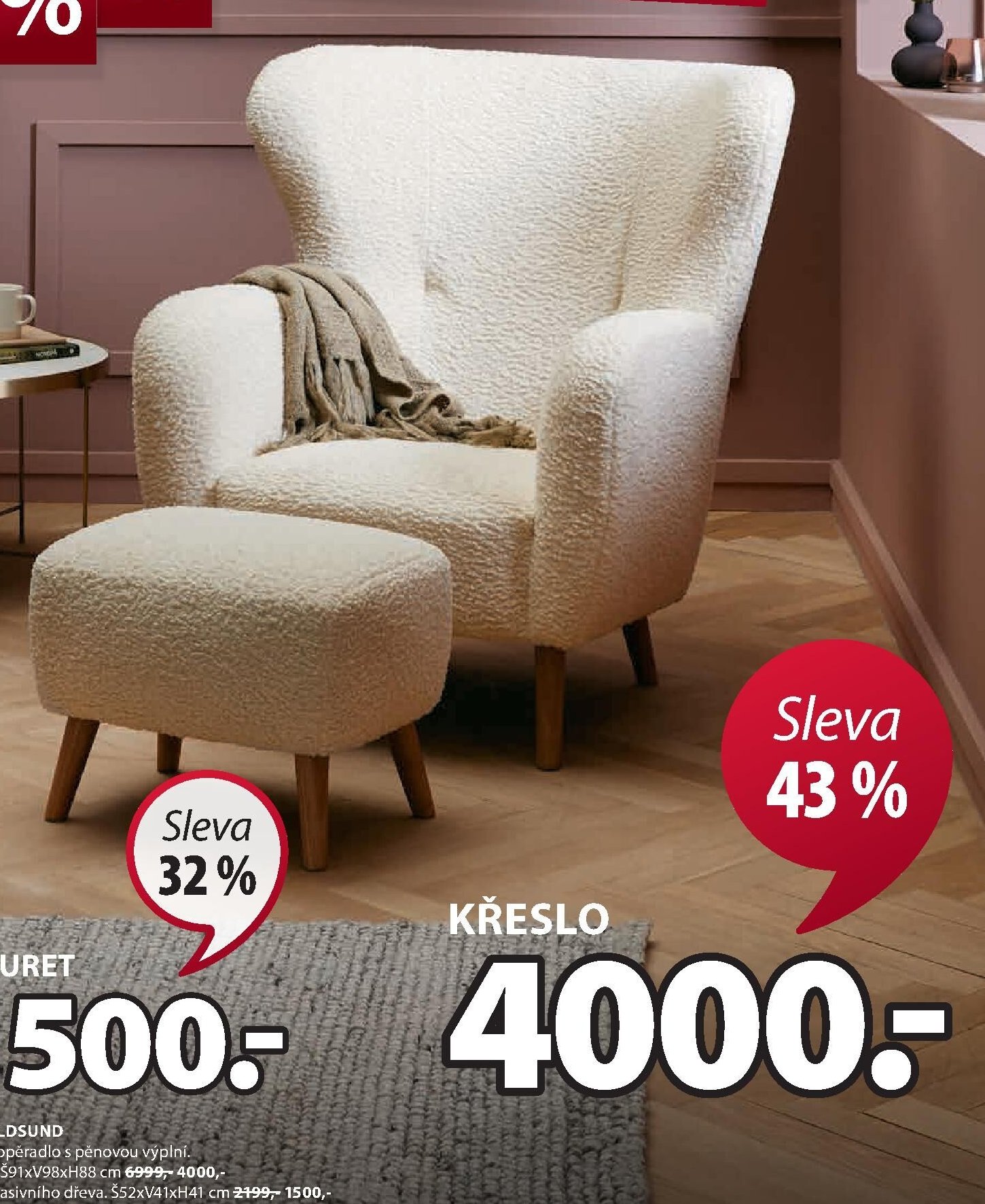 Křeslo VILDSUND