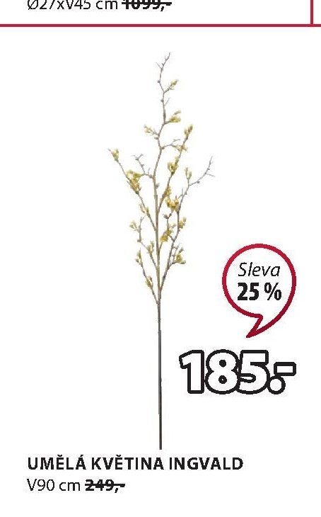 UMĚLÁ KVĚTINA INGVALD