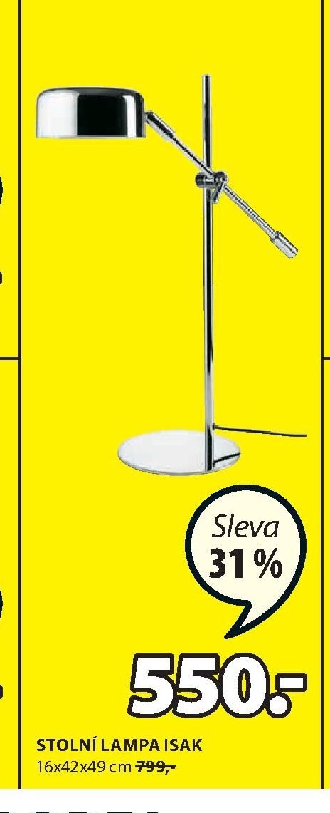 STOLNÍ LAMPA ISAK