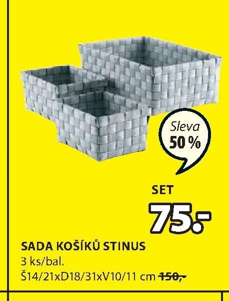 SADA KOŠÍKŮ STINUS