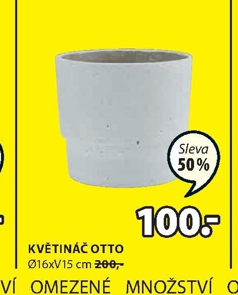 KVĚTINÁČ OTTO