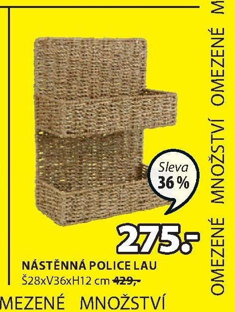 NÁSTĚNNÁ POLICE LAU