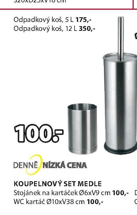 KOUPELNOVÝ SET MEDLE - Stojánek