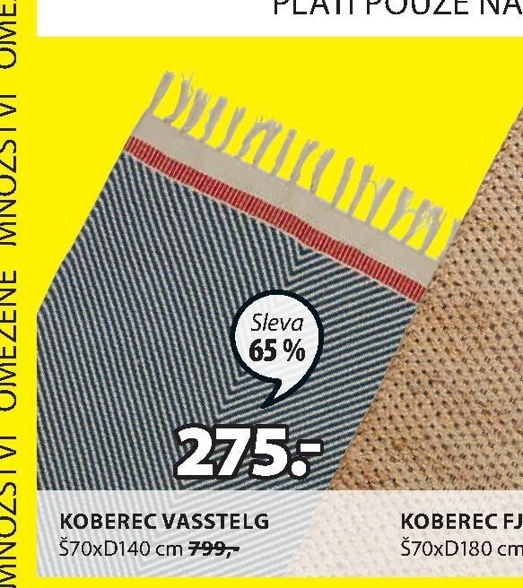 KOBEREC VASSTELG Š70xD140 cm