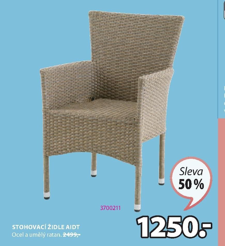 STOHOVACÍ ŽIDLE AIDT